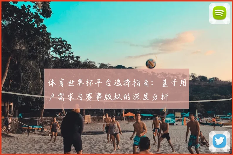 体育世界杯平台选择指南：基于用户需求与赛事版权的深度分析