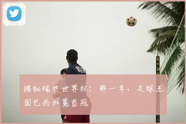揭秘瑞典世界杯：那一年，足球王国巴西加冕首冠